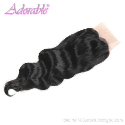 13*4 top lace closure silk straight 100% human hair closure,human hair with frontal lace closure